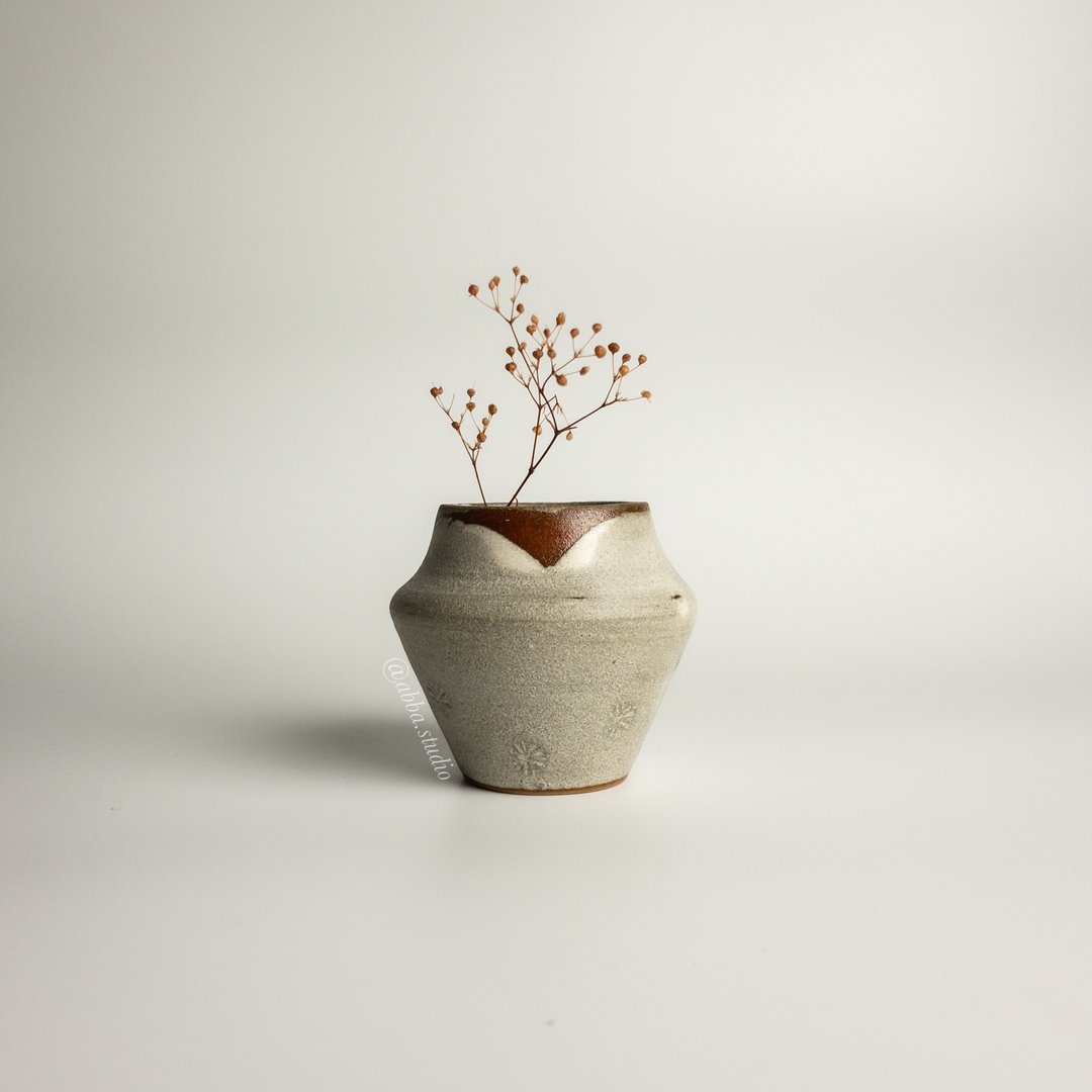 手工陶瓷花器 - 花瓶/陶器 - 陶 