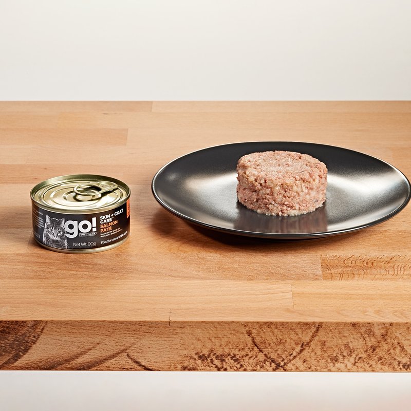 【猫主食罐】go! 德国制 野生鲑鱼 丰酱 肉泥 主食罐 猫罐 - 猫罐头/鲜食 - 新鲜食材 