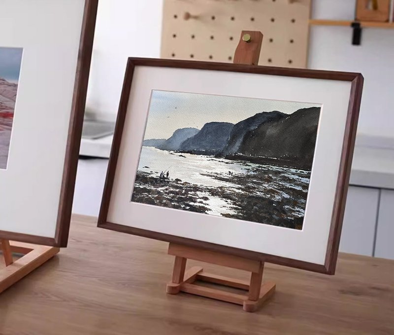 艳夏 | 疗愈水彩系列 水彩原画 - 海报/装饰画/版画 - 纸 白色