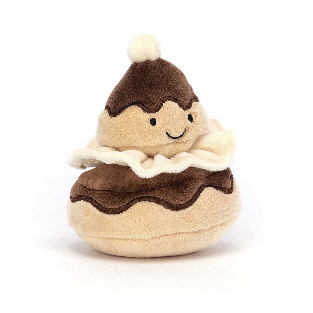 Pretty Patisserie Religieuse 法式巧克力泡芙 - 玩偶/公仔 - 聚酯纤维 金色