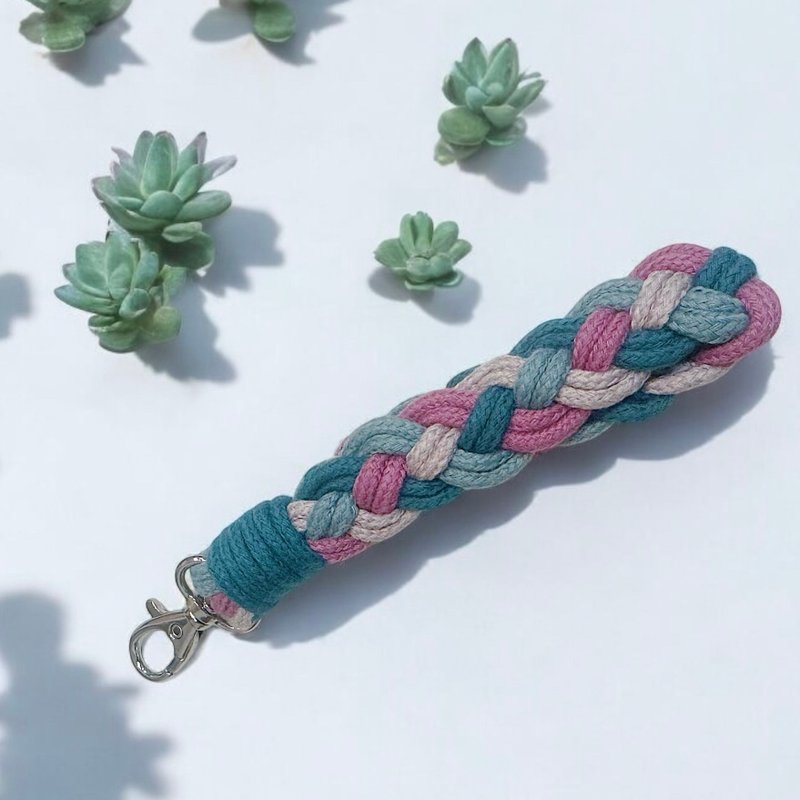 钥匙圈挂饰 手腕绳G款 - 挂绳/吊绳 - 棉．麻 多色