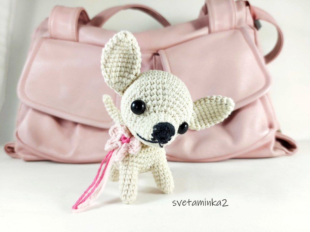 Crochet Dog Pattern . Amigurumi Dog Pattern . Crochet Puppy / Chihuahua Pattern - 手工艺教程/工具书 - 其他材质 