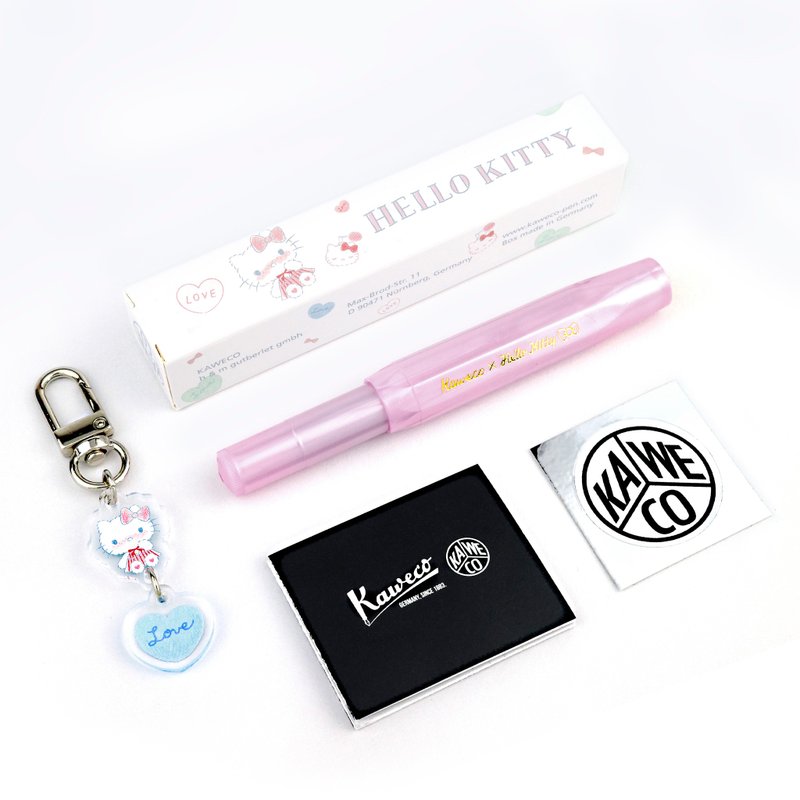 德国 Kaweco x Hello Kitty钢笔/ 粉色/ 金尖/ F - 钢笔 - 树脂 粉红色