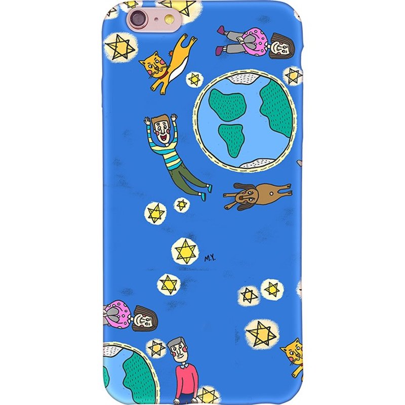 新创系列【发光】 -M.Y.-TPU手机保护壳《iPhone/Samsung/HTC/LG/Sony/小米/OPPO》 - 手机壳/手机套 - 硅胶 蓝色