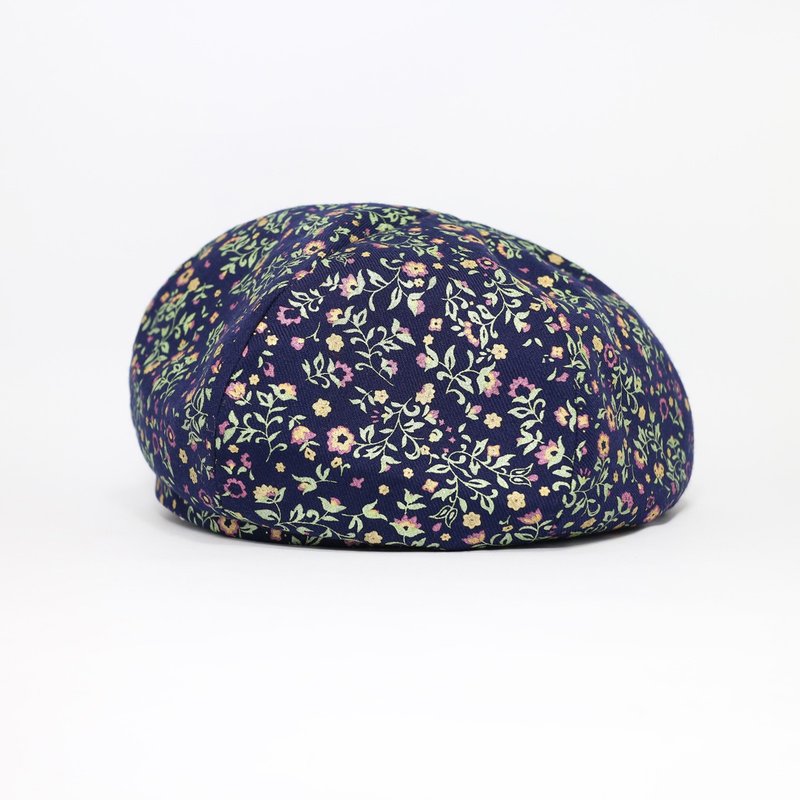 JOJA - 贝蕾 / 金属小花 - 黄绿 - 帽子 - 其他人造纤维 