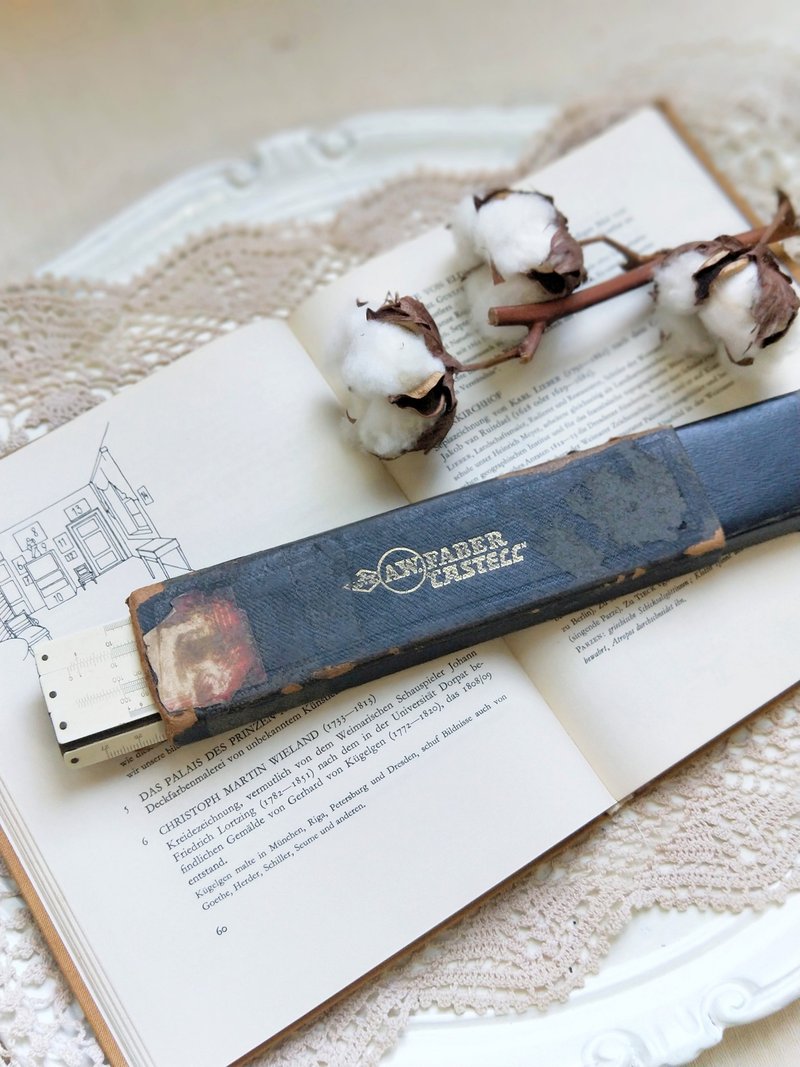 【好日恋物】德国vintage/antique早期30s德制辉柏375计算尺/滑尺 - 其他 - 木头 咖啡色