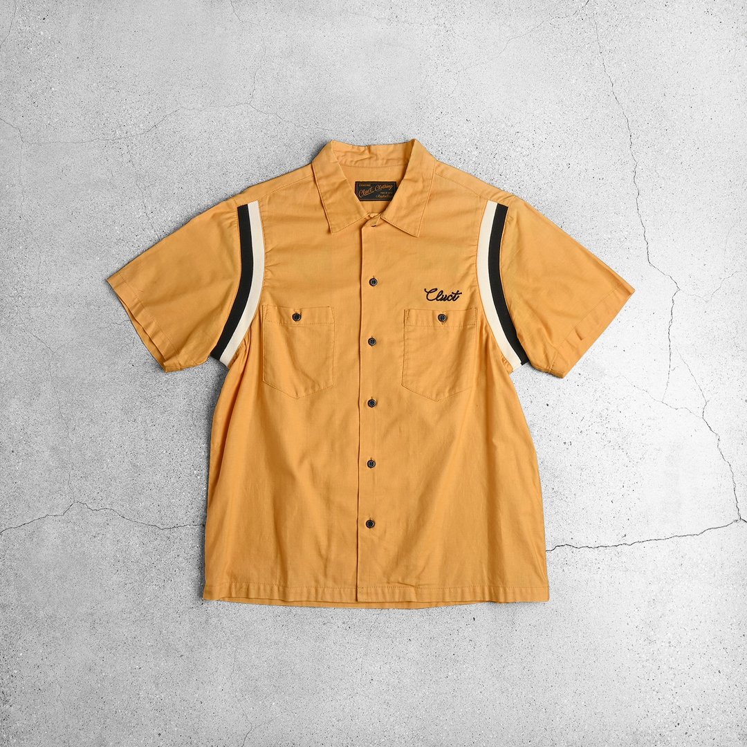 Bowling Shirts 保龄球衫 / 夏威夷衬衫、 古巴衬衫 - 男装衬衫 - 棉 橘色