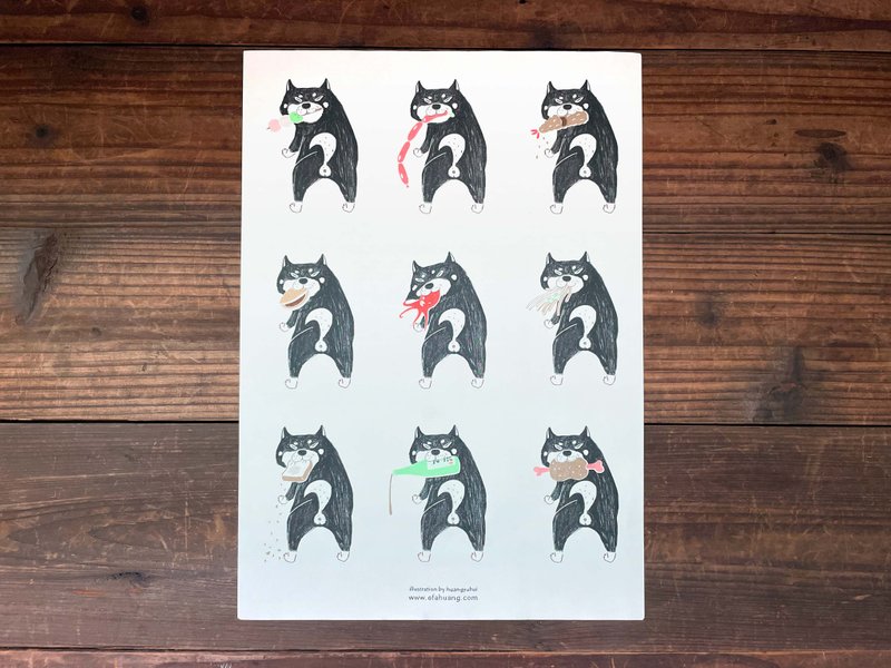 A3海报 - 偷走主人最爱食物的小偷犬 - 其他 - 纸 