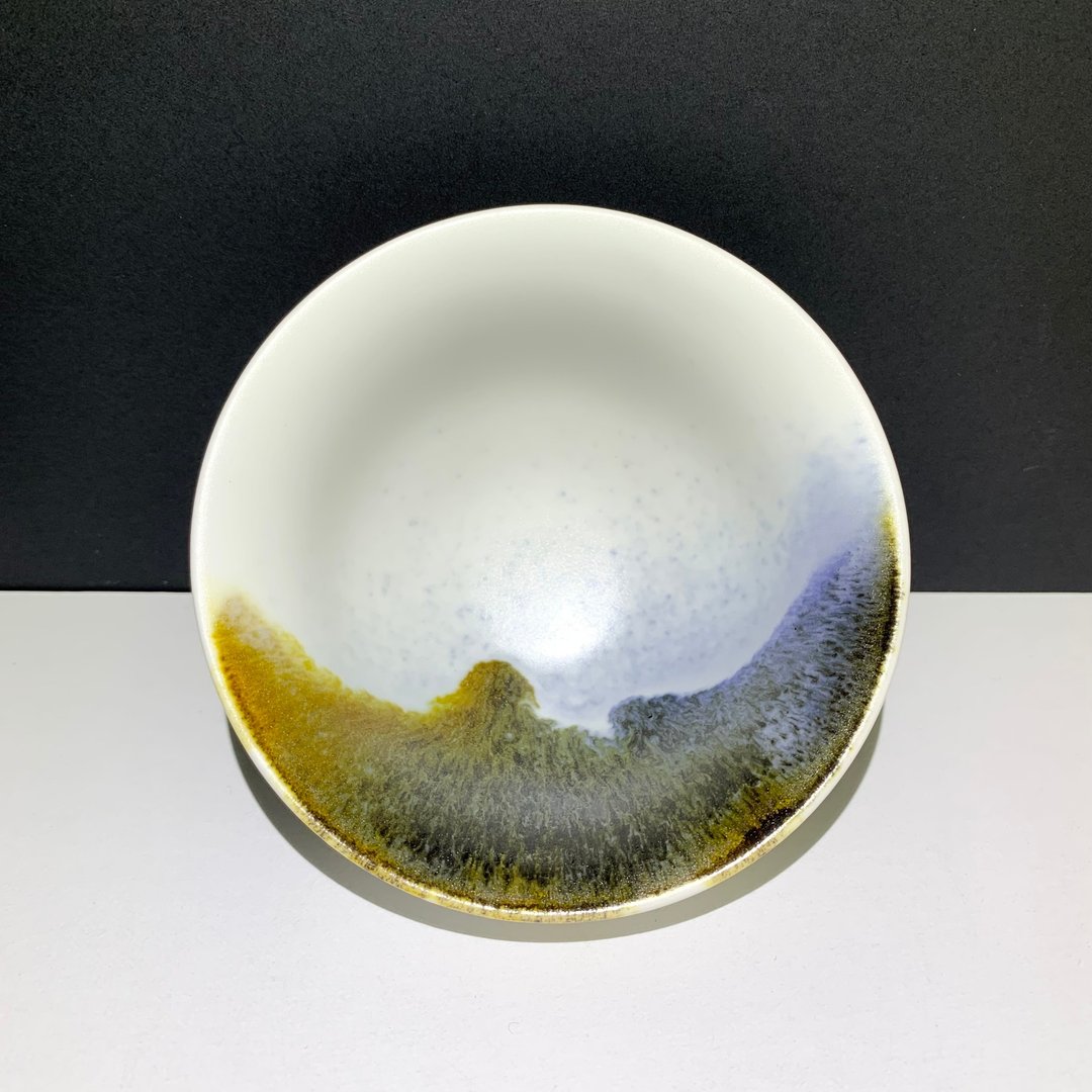 写意汝窑山水饮杯 / 邱毓宁 / 莺歌烧 / A14 - 茶具/茶杯 - 瓷 多色