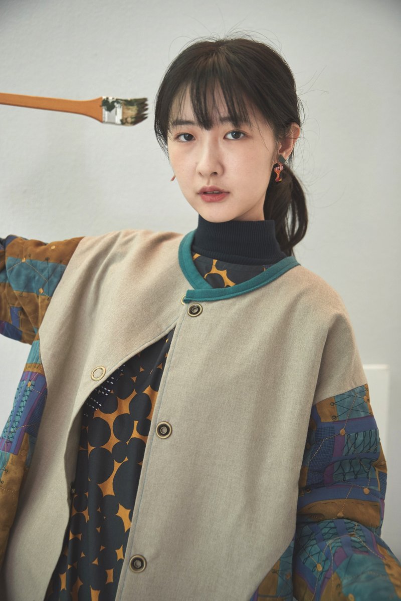 节日摇摆小鱼 圣诞耳针 (金) - 耳环/耳夹 - 树脂 多色