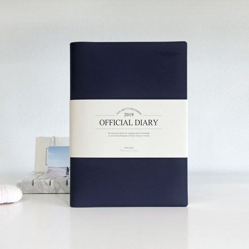 Indigo 职人时光万年历A5月志V5-海军蓝,IDG76543 - 笔记本/手帐 - 纸 蓝色