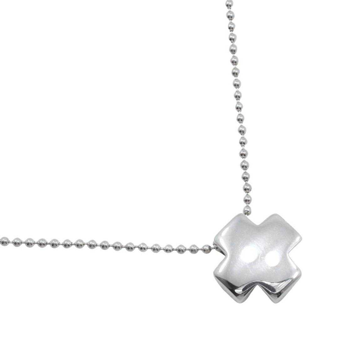 【日本直送】蒂芙尼 TIFFANY&Co. Roman Cross 罗马数字十字 项链 珠珠链 纯银 925 十字架 约 13.9g женские【二手】 - 项链 - 银 银色