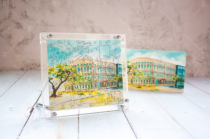 木质拼图_嘉美馆 - 摆饰 - 木头 多色