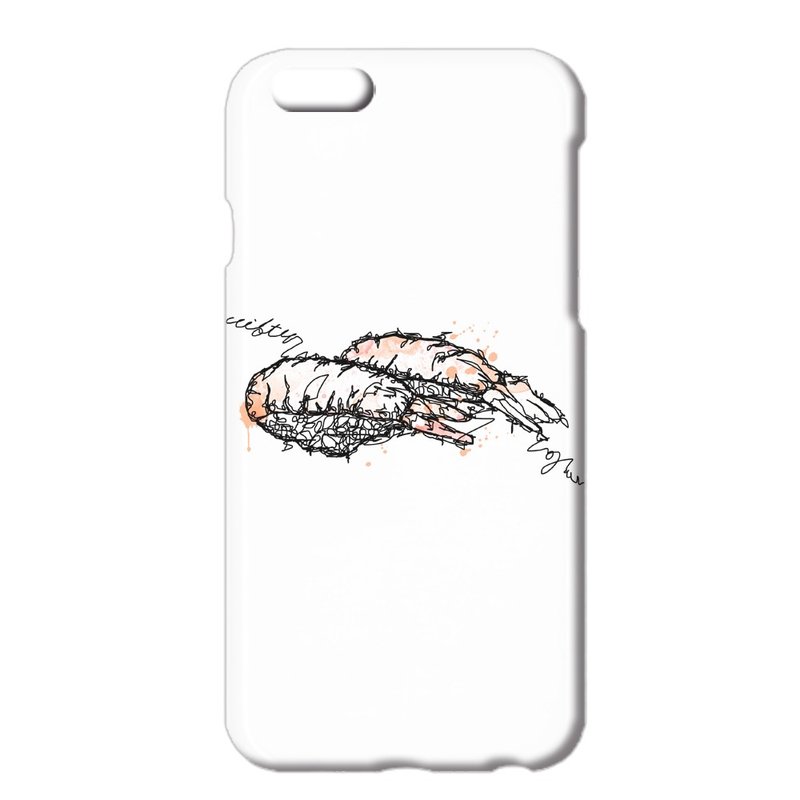 iPhone case / Sushi ebi - 手机壳/手机套 - 塑料 白色