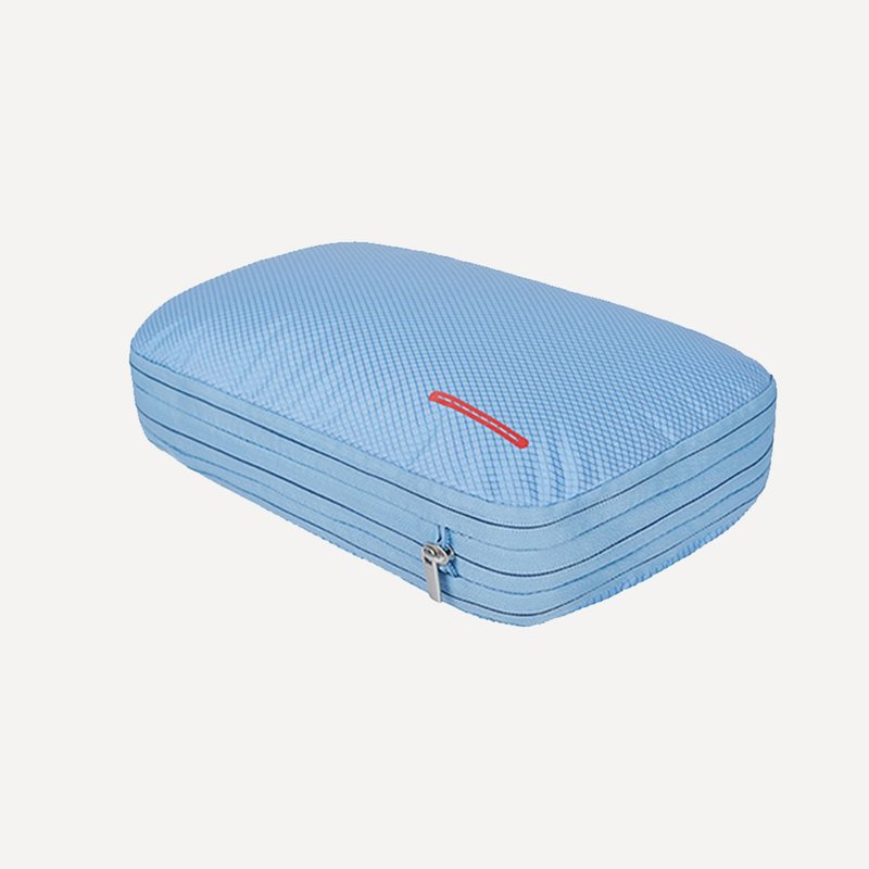 BeeNesting可压缩防泼水旅行出差收纳包9L -浅蓝色 - 行李箱/行李箱保护套 - 尼龙 蓝色