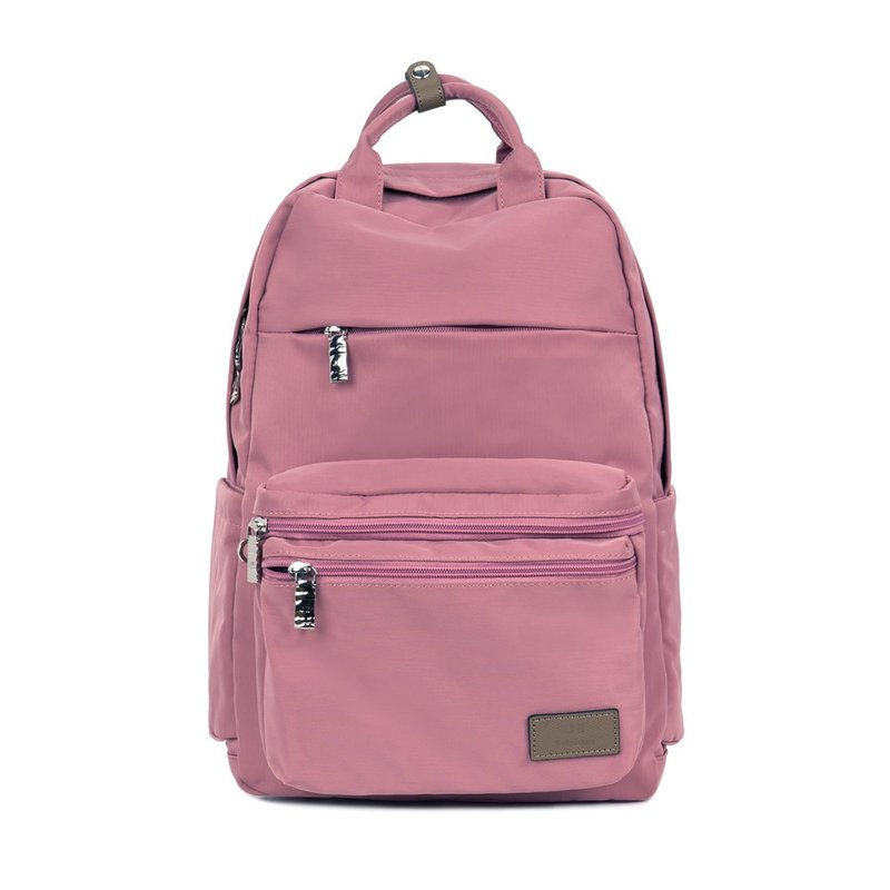 后背包-晨光手提防泼水后背包-6002-23-多色任选 - 后背包/双肩包 - 尼龙 粉红色
