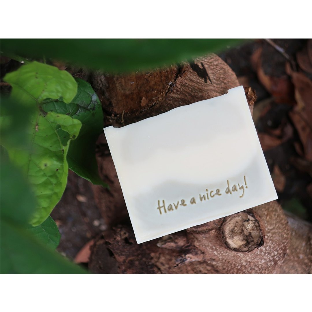【皂章B64】Have a nice day. 祝你有美好的一天 压克力肥皂章 - 蜡烛/香氛/手工皂 - 压克力 