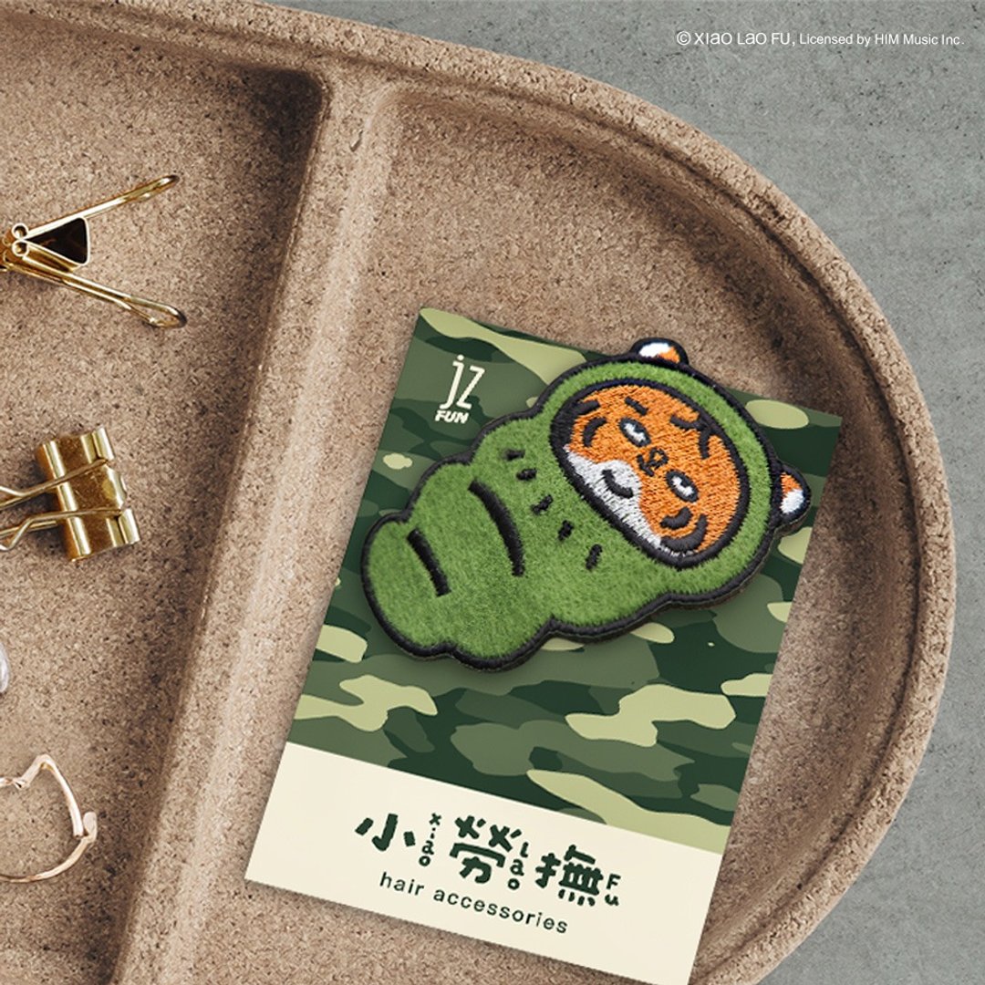 JzFun / 小劳抚 刺绣造型发夹(睡袋) - 发饰 - 绣线 多色