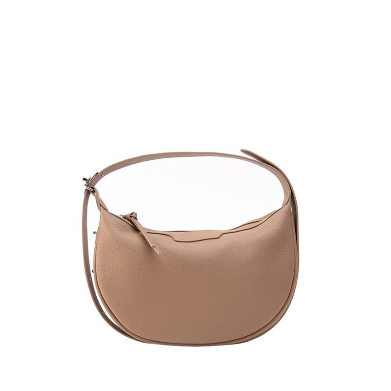 Roberta di Camerino 真皮 / 包包 / 女包 FRIEDA 肩背侧背包 - 侧背包/斜挎包 - 真皮 卡其色