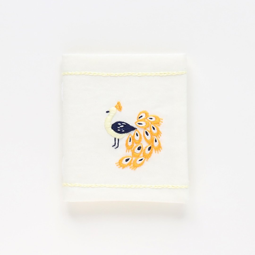 Peacock - Embroidery Needle Book Kit - 编织/刺绣/羊毛毡/裁缝 - 绣线 橘色
