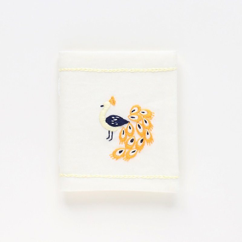 Peacock - Embroidery Needle Book Kit - 编织/刺绣/羊毛毡/裁缝 - 绣线 橘色