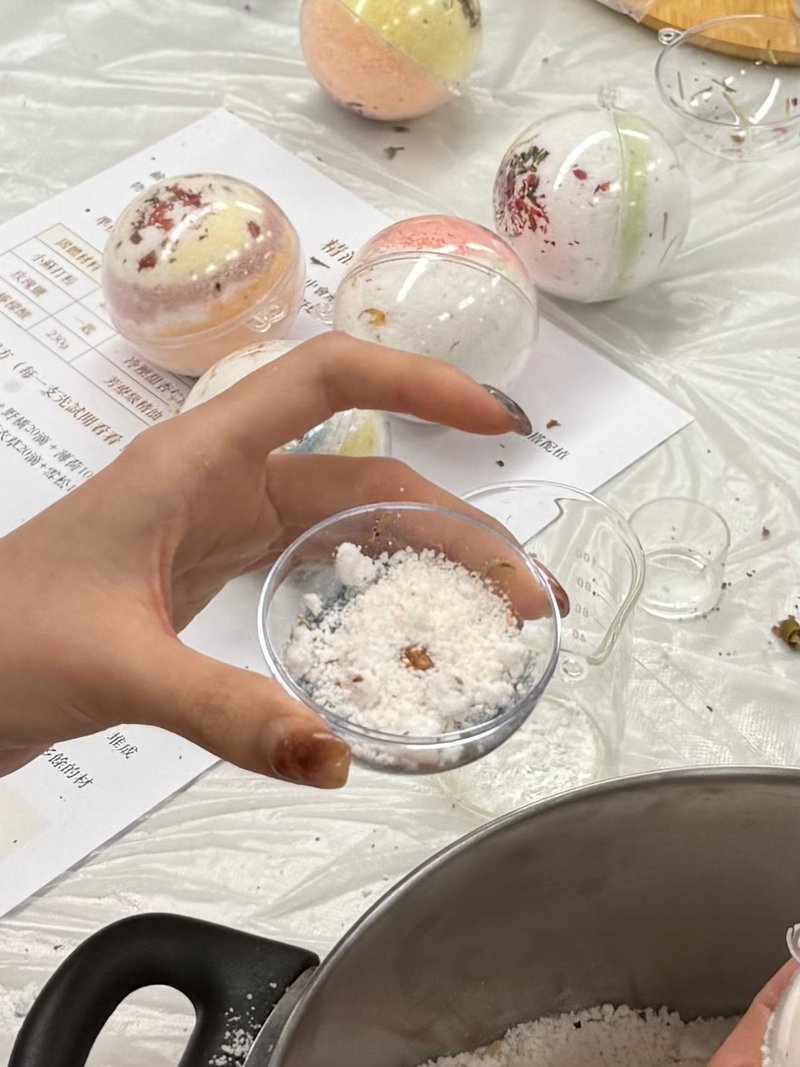 手作疗愈舒压精油泡澡球 - 蜡烛/香氛 - 精油 
