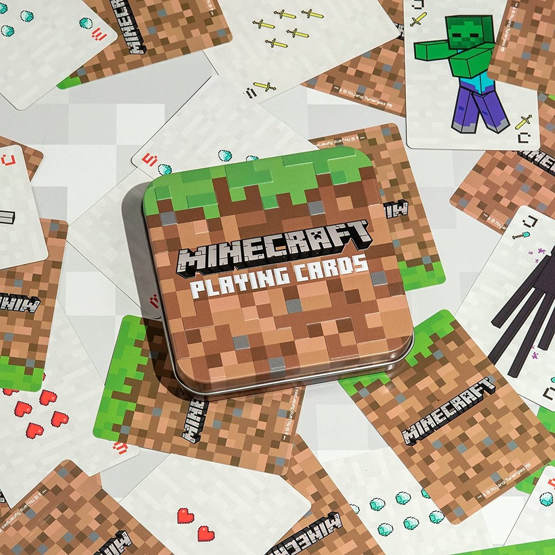 【Minecraft】精美铁盒扑克牌 - 桌游/玩具 - 纸 多色
