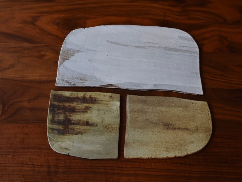 实验  完全平盘 - 盘子/餐盘/盘架 - 陶 卡其色