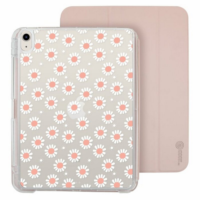 雏菊魅力 iPad Air /Pro 2024mini7可拆式防摔透明保护折套 - 平板/电脑保护壳 - 塑料 多色