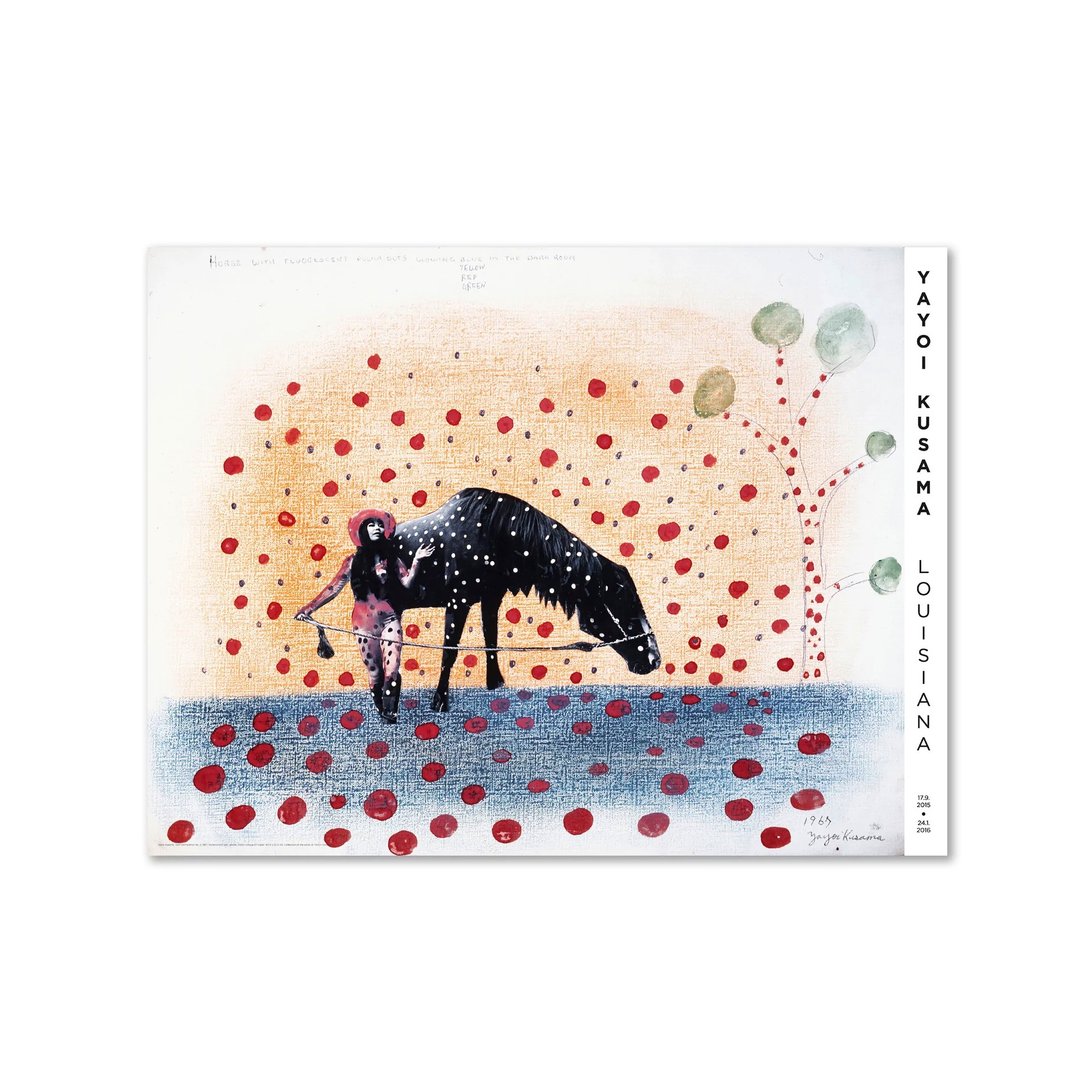 【原版海报】草间弥生 Yayoi Kusama - 自我消融 NO. 2 (1967) - 海报/装饰画/版画 - 纸 