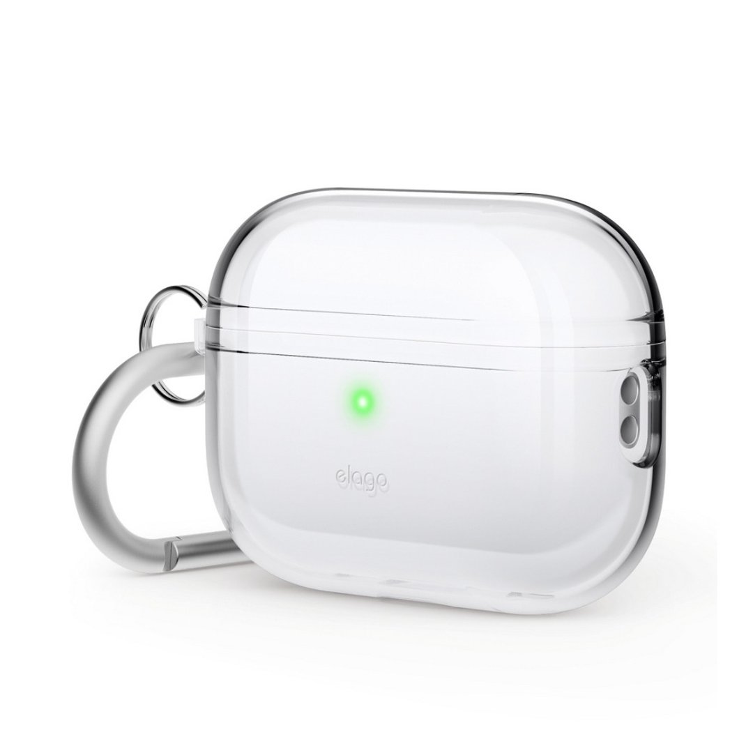 AirPods Pro 2 透明保护壳 (钥匙扣) 耳机壳 耳机套 多色 现货 - 耳机收纳 - 塑料 透明