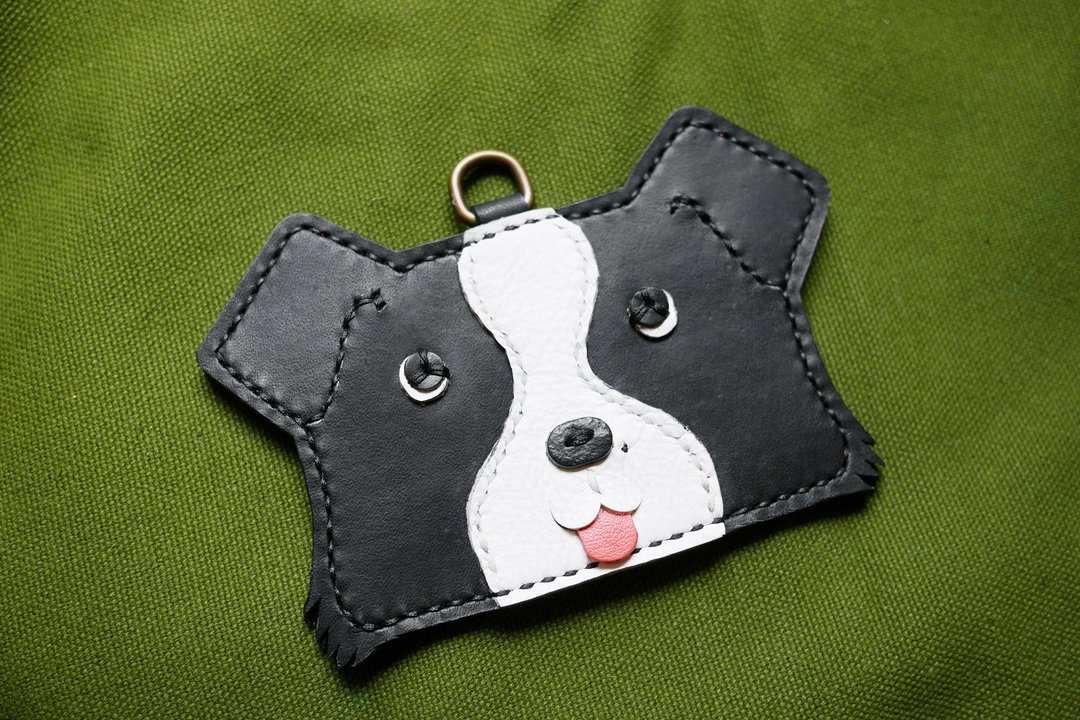 春猪动物园证件套 - 犬力全开 (狗狗款) - 证件套/卡套 - 真皮 多色