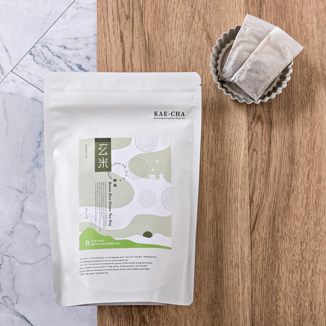 快速冷泡茶50入量贩包-玄米煎茶 茶包 - 茶 - 新鲜食材 白色
