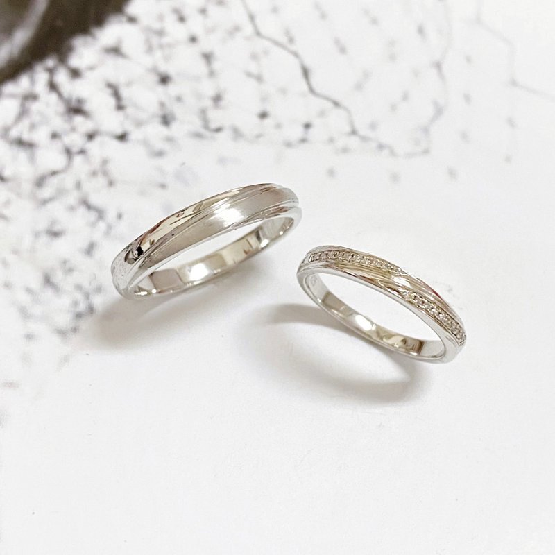 共谱恋曲_对戒 | 14K、9K、925纯银 - 对戒 - 贵金属 