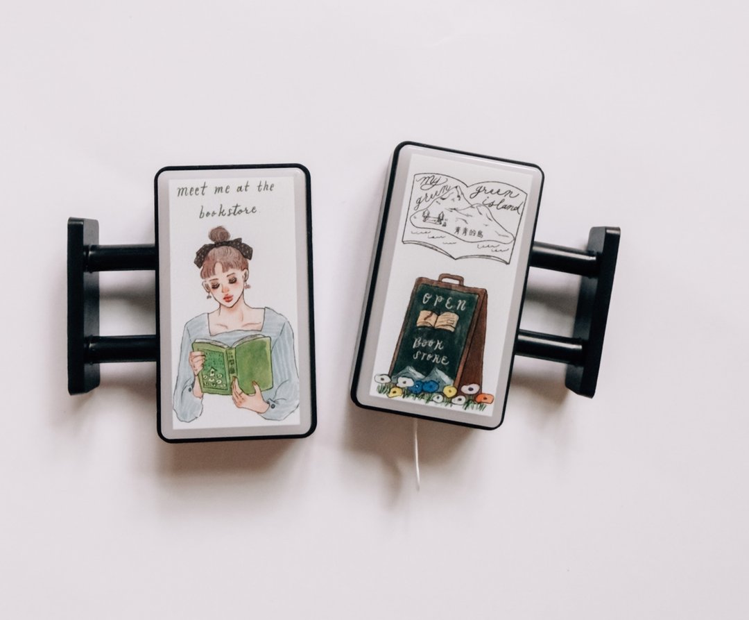 书店点灯 小招牌 磁铁灯箱 青青的岛 - 冰箱贴/磁贴 - 塑料 