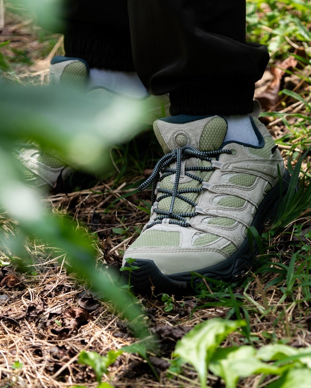 MERRELL MOAB 3 GORE-TEX防水登山健行鞋 男鞋-浅绿色 - 男款运动鞋/球鞋 - 其他材质 