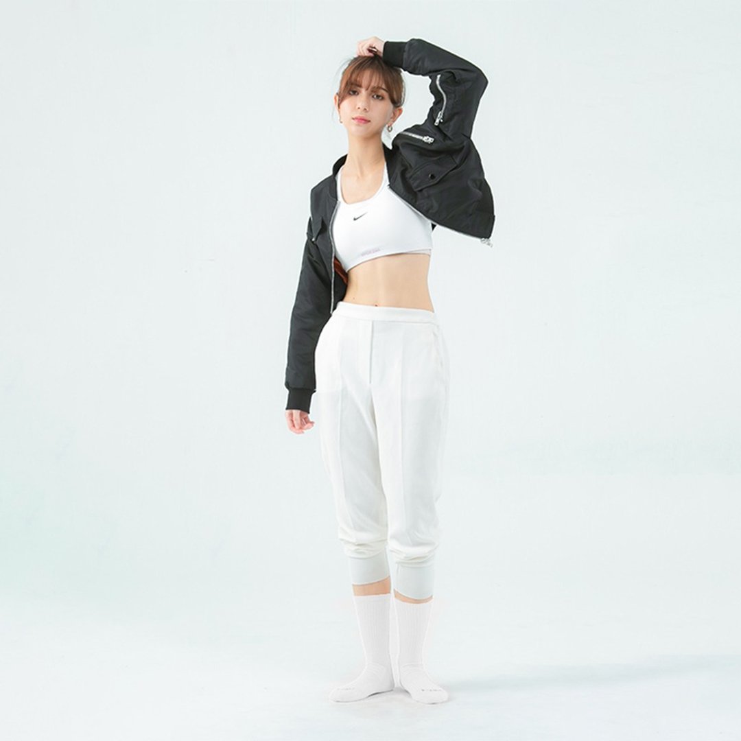 【FOOTER】极简素色主义者袜-白(女袜/M) - 袜子 - 棉．麻 白色