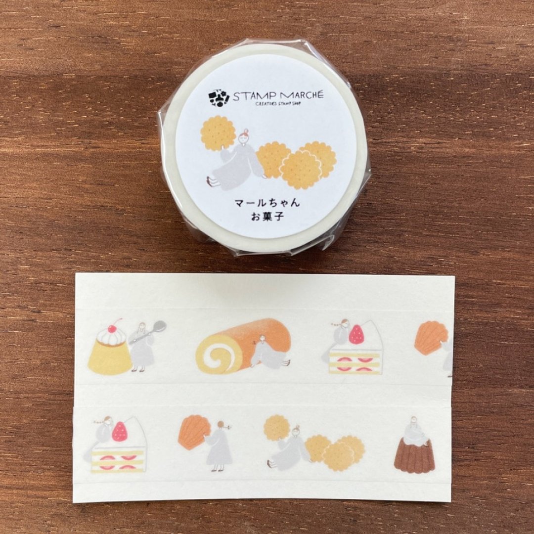 和纸胶带 玛尔酱 糖果 女孩 日本制造 Kamoi mt-002 - 纸胶带 - 纸 
