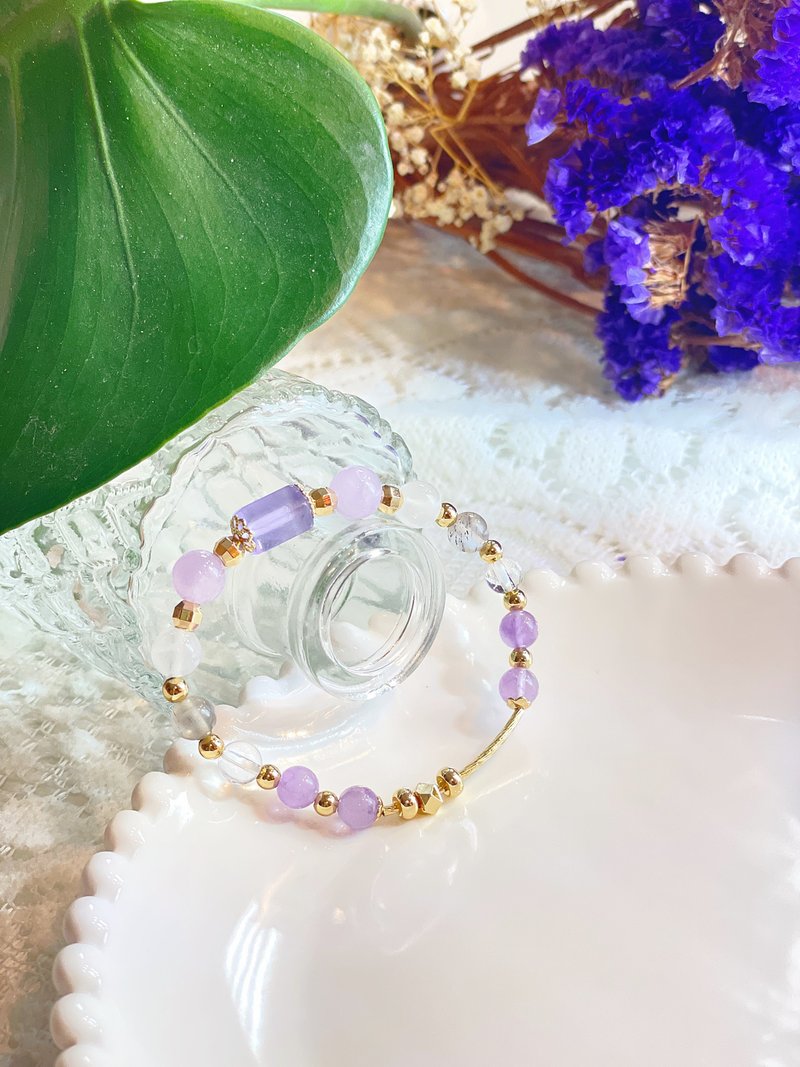 紫月呢喃的提高人缘、稳定情绪 - 手链/手环 - 水晶 