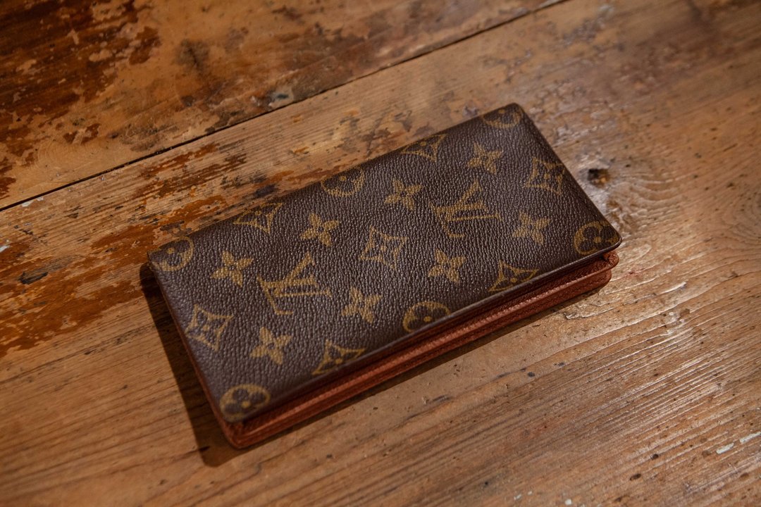 袅袅百货公司-Vintage Louis Vuitton经典印花长夹 - 皮夹/钱包 - 人造皮革 