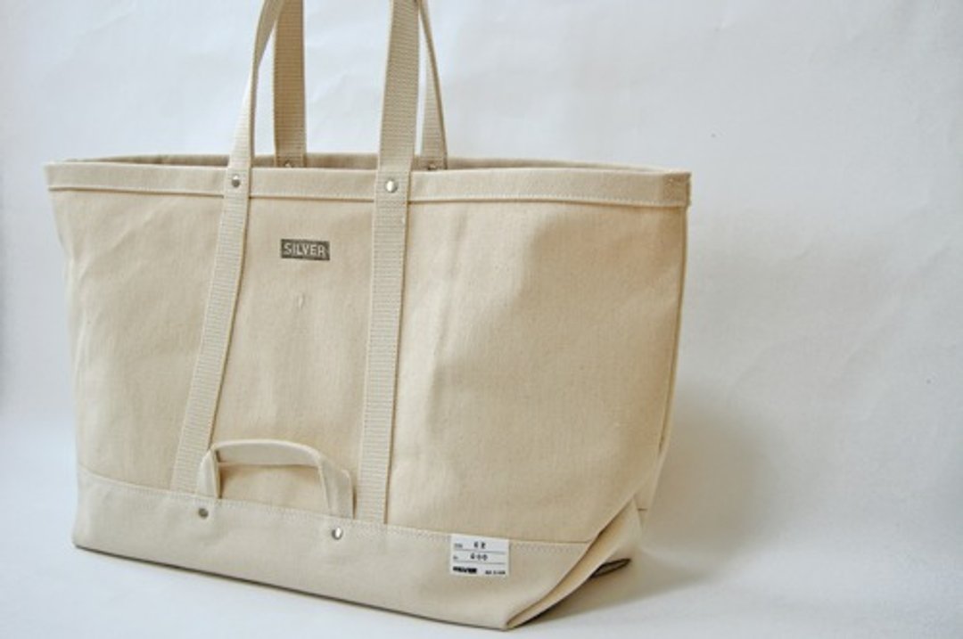Tote bag ENZO - 手提包/手提袋 - 棉 白色