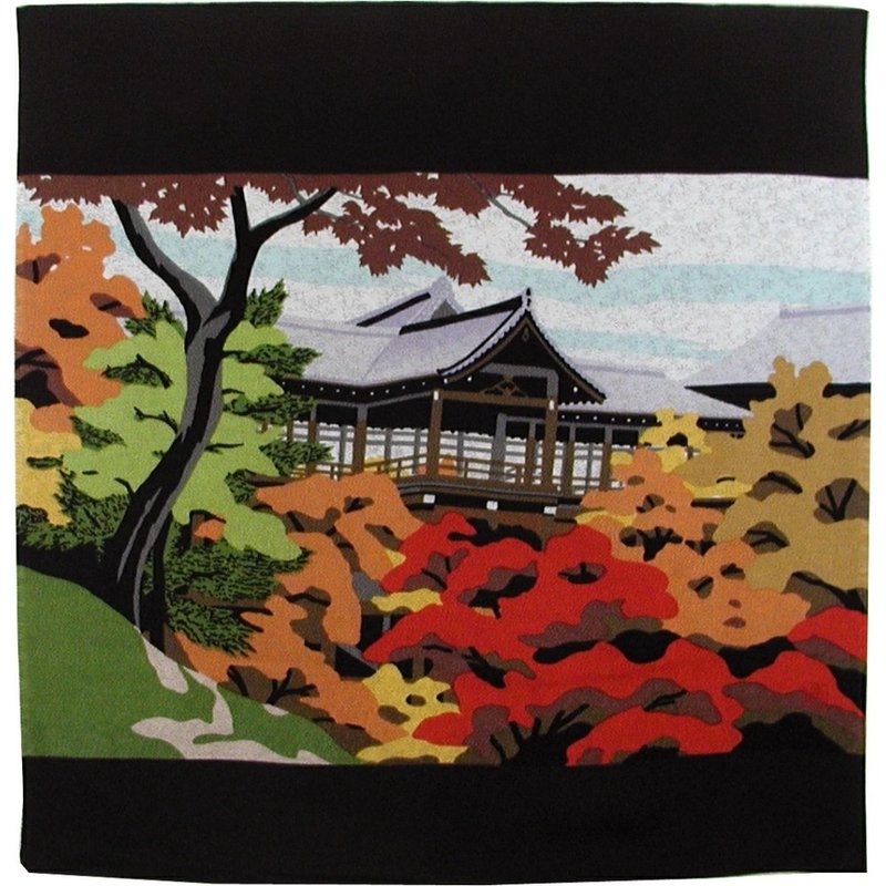【绝版】京都风吕敷包巾-井堂雅夫 二巾-东福寺(缩缅) - 摆饰 - 棉．麻 