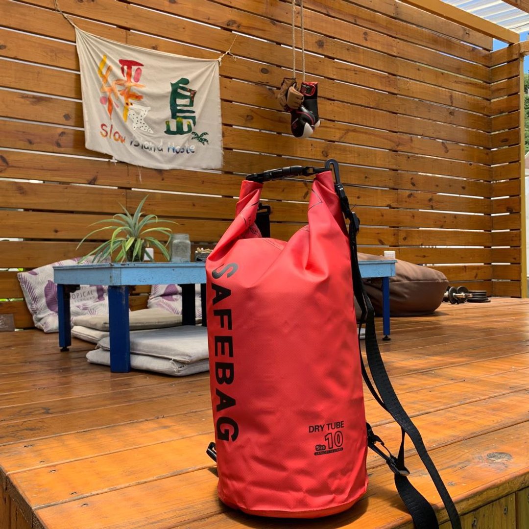 【微瑕特惠】10L 20L多功能防水袋 朔溪 潜水 浮潜 冲浪 独木舟 - 运动配件 - 环保材料 红色