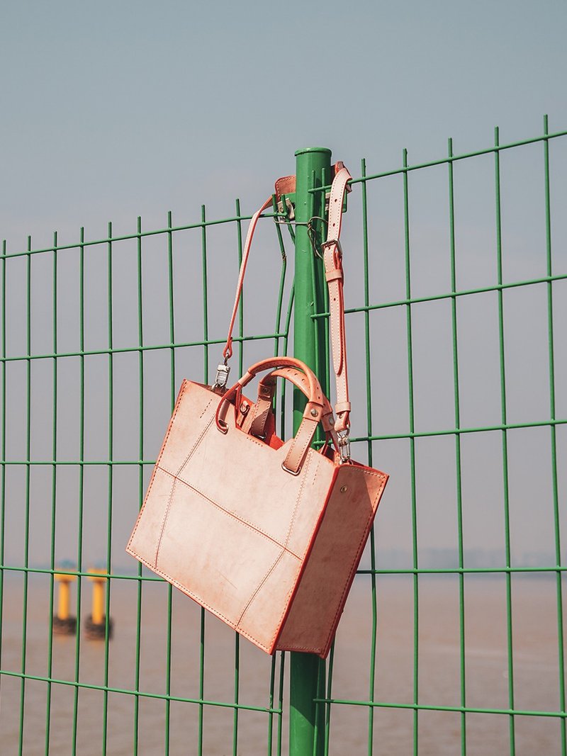 BRLIFEDESIGN手工定制托女士tote托特公文包 - 公文包/医生包 - 真皮 