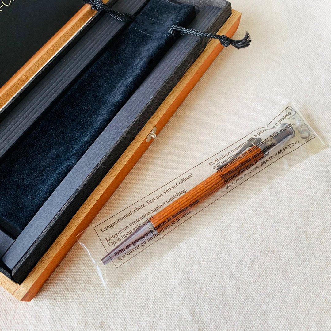 德国 FABER-CASTELL 典藏桃心木原子笔 (No.H148530) 巴西苏枋木 - 钢笔 - 木头 咖啡色