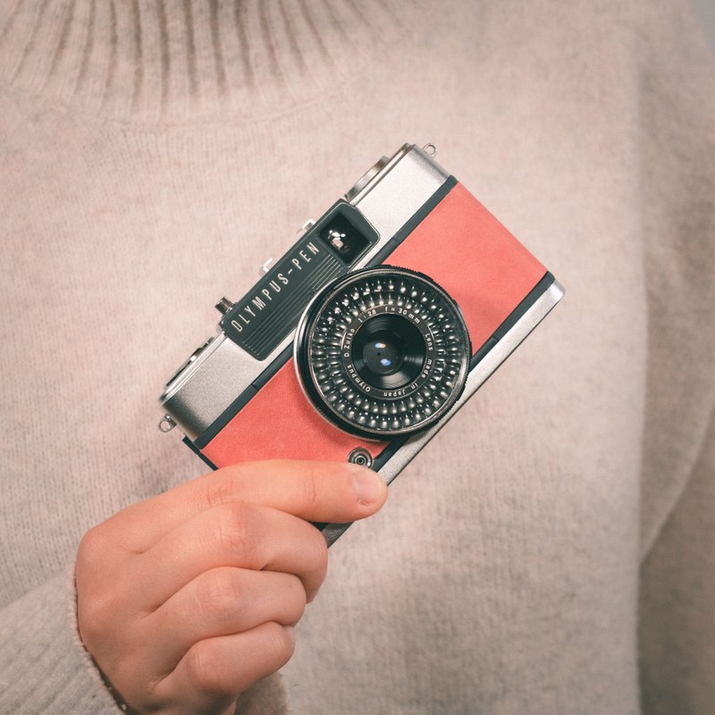 底片相机 OLYMPUS PEN EE-2 订制款 复古相机 旧相机 复古相机Pinkoi相机 - 相机 - 其他金属 橘色