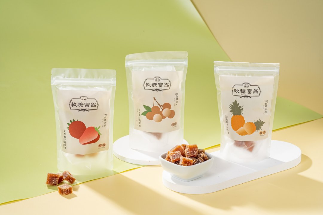 添糖 TienTang 法式软糖富翁 100%台湾水果制作+天然椰蜜 - 零食/点心 - 其他材质 