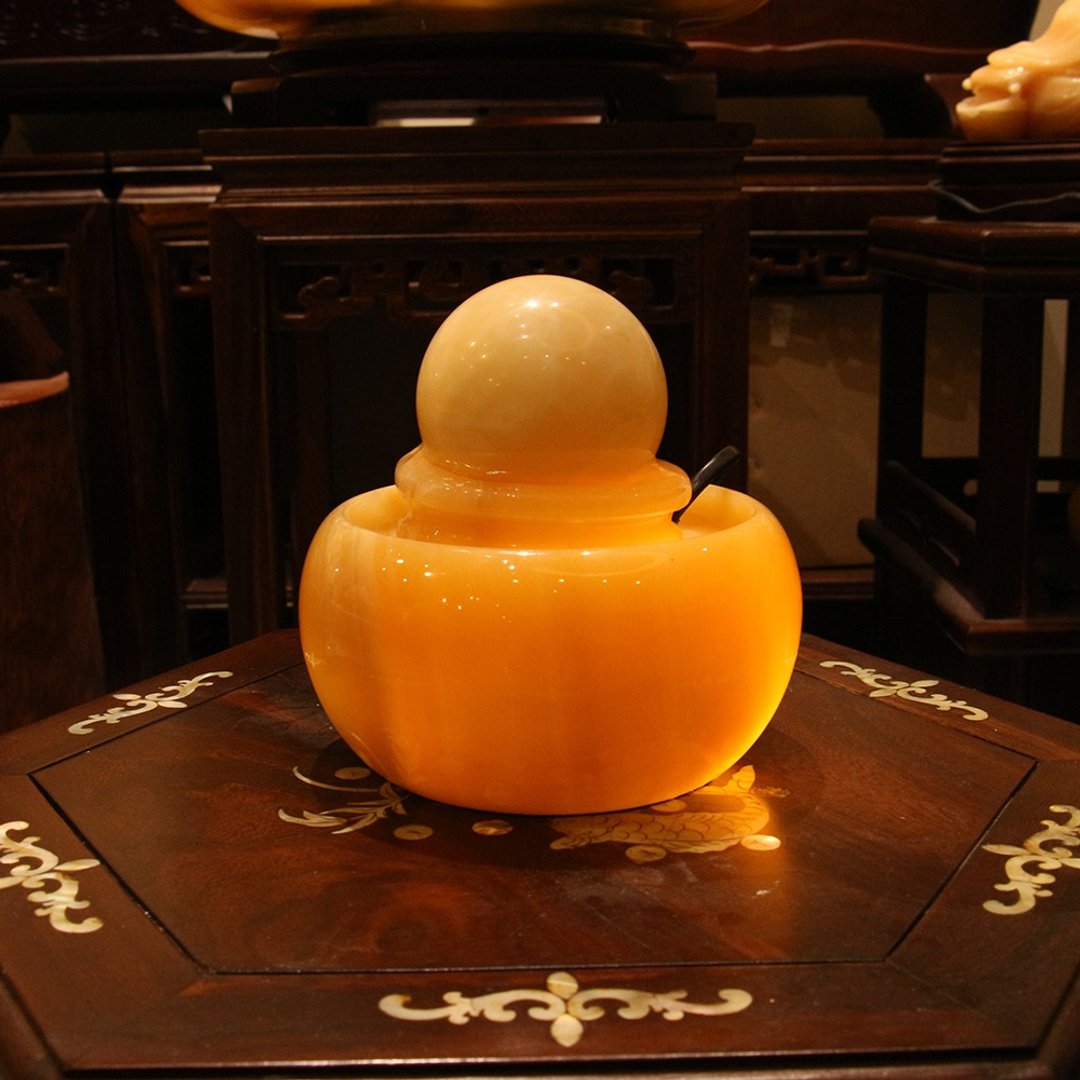 【ARTFINITY大艺石代】石来运转 (精巧招财款) - 灯具/灯饰 - 宝石 黄色