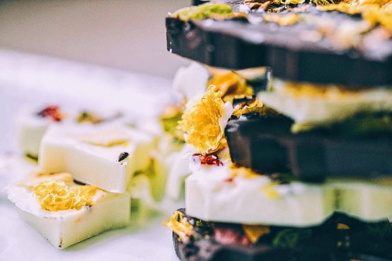 暧昧童话-终结暧昧 我们从黑白配开始 黑白果干巧克力砖组合 - 巧克力 - 新鲜食材 黑色