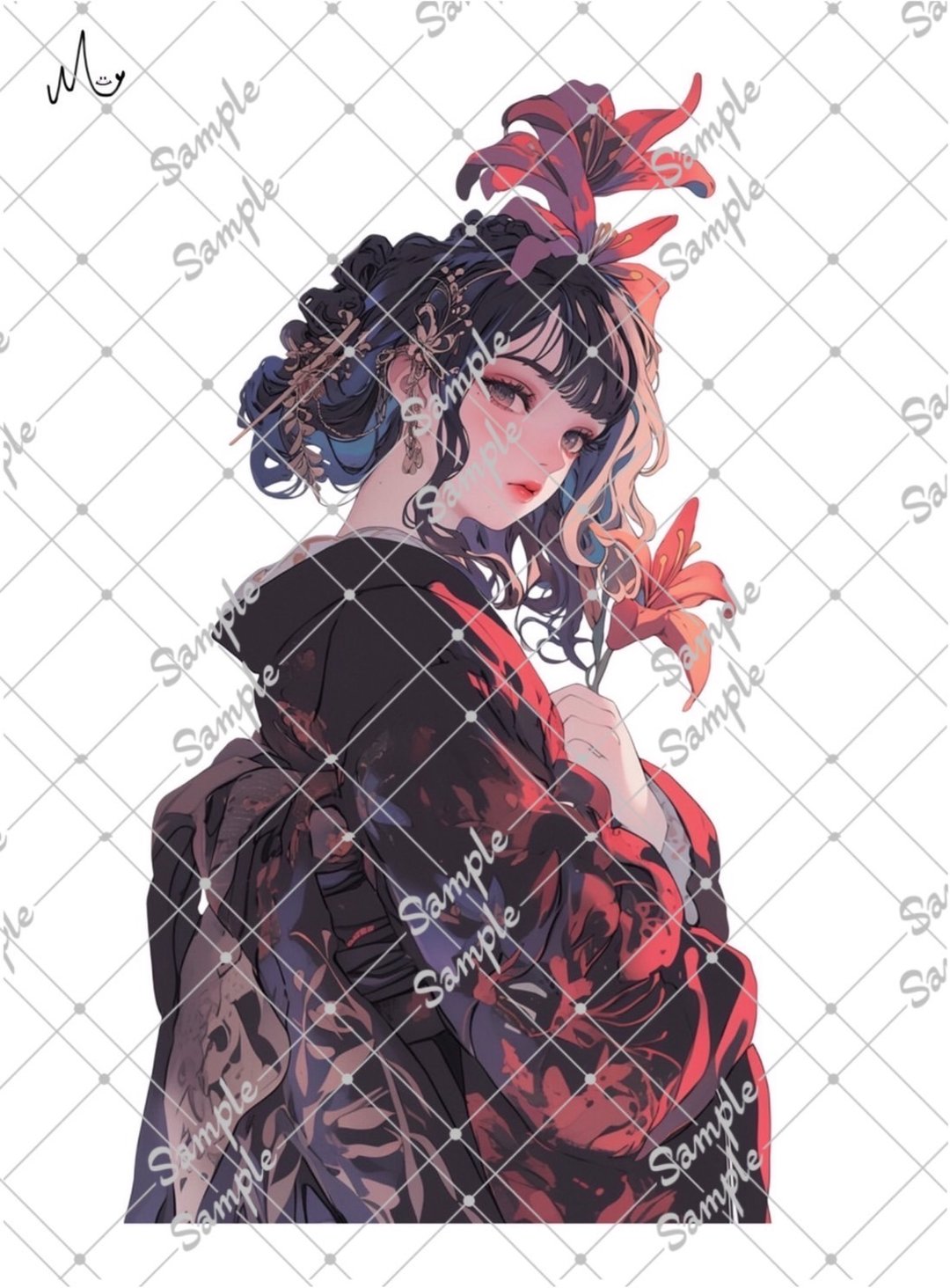 原创人物贴纸 9月新款 - 贴纸 - 纸 